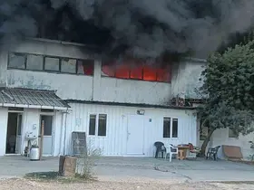 Muratlı Sanayi Sitesi’nde korkutan yangın
