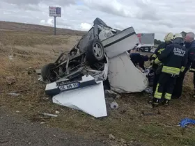 Muratlı - Tekirdağ yolunda feci kaza: 1 ölü, 3 yaralı