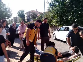 Muratlı’da motosiklet ile otomobil çarpıştı: 1 yaralı
