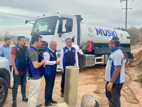 MUSKİ Genel Müdürü Şengül çalışmaları yerinde takip etti
