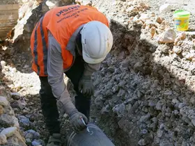 MUSKİ, Yerkesik mahallesinde 6,5 kilometre su isale hattını yeniliyor

