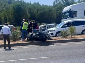 Narkotik denetiminden kaçan motosikletli kıskıvrak yakalandı
