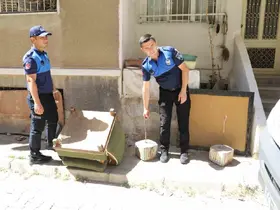 Nazilli Belediyesi’nden kaldırım işgallerine denetim
