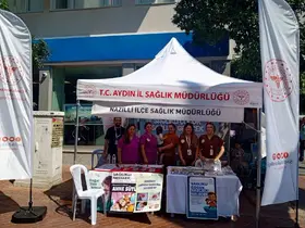 Nazilli’de Halk Sağlığı Haftası’nda sağlıklı gelecek için farkındalık çalışması
