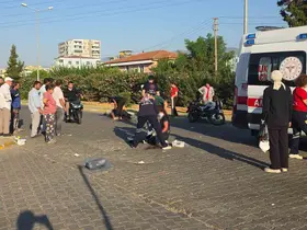 Nazilli’de motosikletler çarpıştı: 2 ağır yaralı
