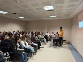 Nazilli’de sağlık çalışanları bilgilerini tazeledi

