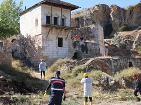 Nevşehir’de deprem tatbikatı gerçeğini aratmadı
