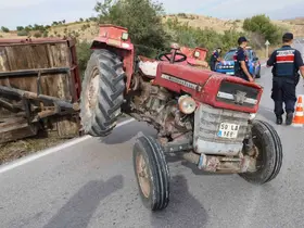 Nevşehir’de traktör kazası: 2’si çocuk, 3 yaralı
