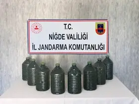 Niğde’de kaçak içki operasyonu: 40 litre etil alkol ele geçirildi
