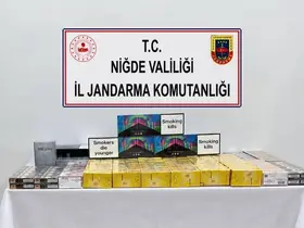 Niğde’de kaçak sigara operasyonu: 300 paket ele geçirildi
