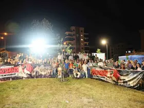 Nilüfer’de katı atık ve geri kazanım tesisine karşı eylem
