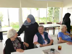 Nilüferli kadınlardan huzurevinde sıcak buluşma
