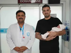 Normal doğum için 503 kilometre katetti

