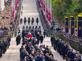 Norveç Kralı 5. Harald son yolculuğuna uğurlandı
