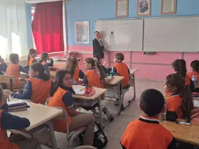 Öğrencilere göz taraması yapıldı
