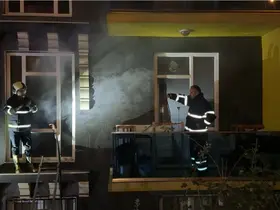 Öğrencilerin kaldığı evde yangın çıktı: 2 kişi dumanda etkilendi
