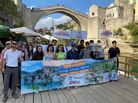 Okul birincileri Bosna Hersek gezisinde
