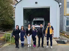 Op. Dr. Ersin Işıldı’dan Acil Sağlık İstasyonları’na ziyaret
