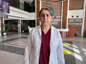 Operasyona alınan hastanın karnından ’dev tümör’ çıktı
