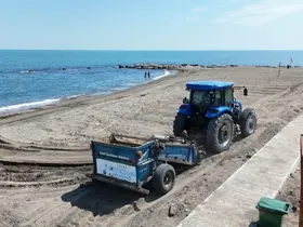 Ordu’da plajlarda temizlik ve bakım çalışmaları
