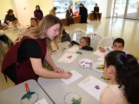 Osmangazi’de çocuklar oyunlar oynayarak sağlıklı beslenmeyi öğreniyor

