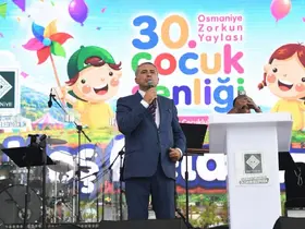 Osmaniye Zorkun Çocuk Şenliği coşkuyla sona erdi
