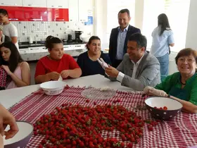 Özel öğrenciler ile Başkan Halit Doğan’ın gülümseten diyalogları
