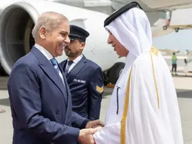 Pakistan Başbakanı Şerif, Katar’da
