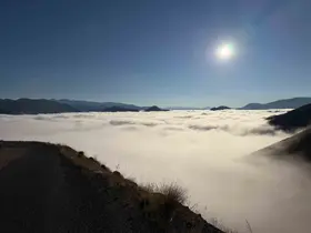 Palu’da sis manzarası mest etti
