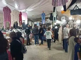 Pazaryeri panayırına ilk günden yoğun ilgi
