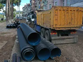 Perşembe’de 3 bin 500 metrelik yağmur suyu hattı yapılıyor
