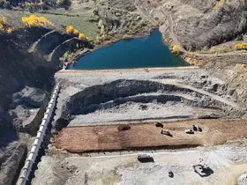 Petekli Göleti’nde çalışmalar sürüyor

