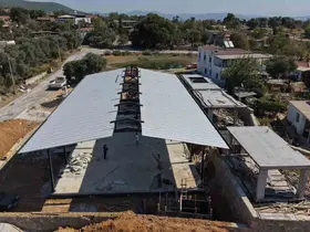 Pınarlıbelen’de "Pazar Yeri ve Sosyal Etkinlik Alanı Projesi" hızla sürüyor
