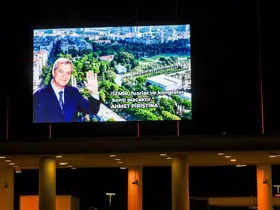 Piriştina’nın sözü artık LED ekranda yaşatılacak
