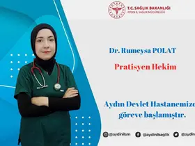 Pratisyen Hekim Aydın, Devlet Hastanesi’nde göreve başladı
