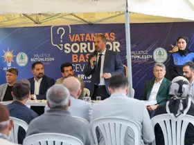 Pursaklar Belediye Başkanı Çetin vatandaşlarla bir araya geldi
