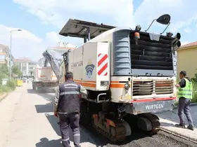 Pursaklar’da asfalt atağı
