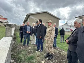 Refahiye Kaymakamı Taşkıran Kalkancı köyünde vatandaşlarla buluştu
