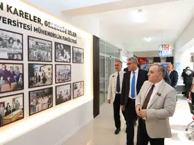 Rektör Altun’dan yenileme çalışmaları tamamlanan mühendislik fakültesinde inceleme
