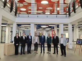 Rektör Şevli, Özel Eren Fen ve Teknoloji Lisesini ziyaret etti
