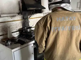 Reyhanlı’da evin mutfağında yangın çıktı
