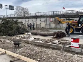 Rize’de fırtına
