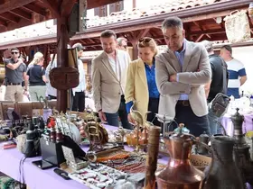 Safranbolu’da antika pazarı açıldı
