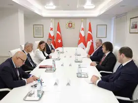 Sağlık Bakanı Memişoğlu, USHAŞ ile Gürcistan Sağlık Bakanlığı Arasında İşbirliği Mutabakat Zaptı imza törenine katıldı
