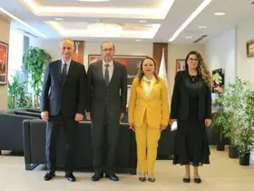 Sağlık turizminde iş birliği görüşmesi
