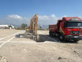 Sahile motorcu eğitim pisti geliyor, ilk kazma vuruldu
