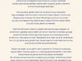 Şahin Sucukları’ndan usulsüzlük iddialarına açıklama: "Süreç titizlikle takip ediliyor"
