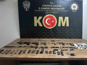 Sakarya’da silah imalathanesine döndürülen eve operasyon: 1 gözaltı
