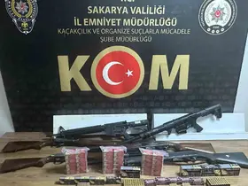 Sakarya’da silah kaçakçılığı operasyonu: 2 gözaltı
