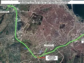 Samsun Şehir Hastanesi kavşak çalışması başlıyor
